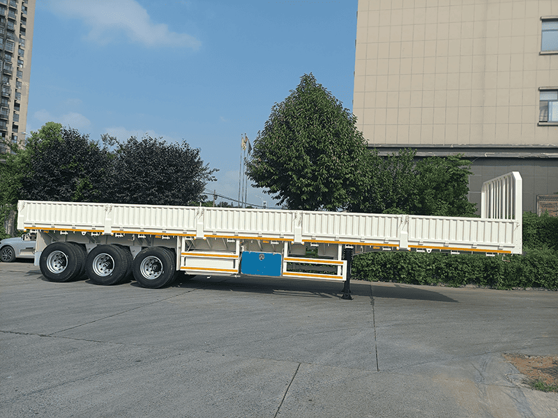 3 eixos de 40 pés de parede lateral semi trailer-1