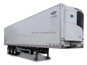 SINOTRUK 3 eixos reboque de transporte de alimentos frios