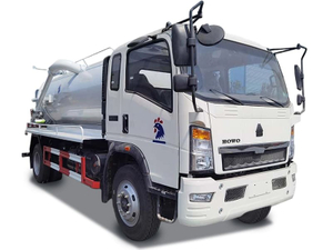 Sinotruk Howo 5000 litros 4x2 caminhão de sucção pesada