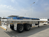20ft+40ft 2 eixos Superlink Flatbed Trailer