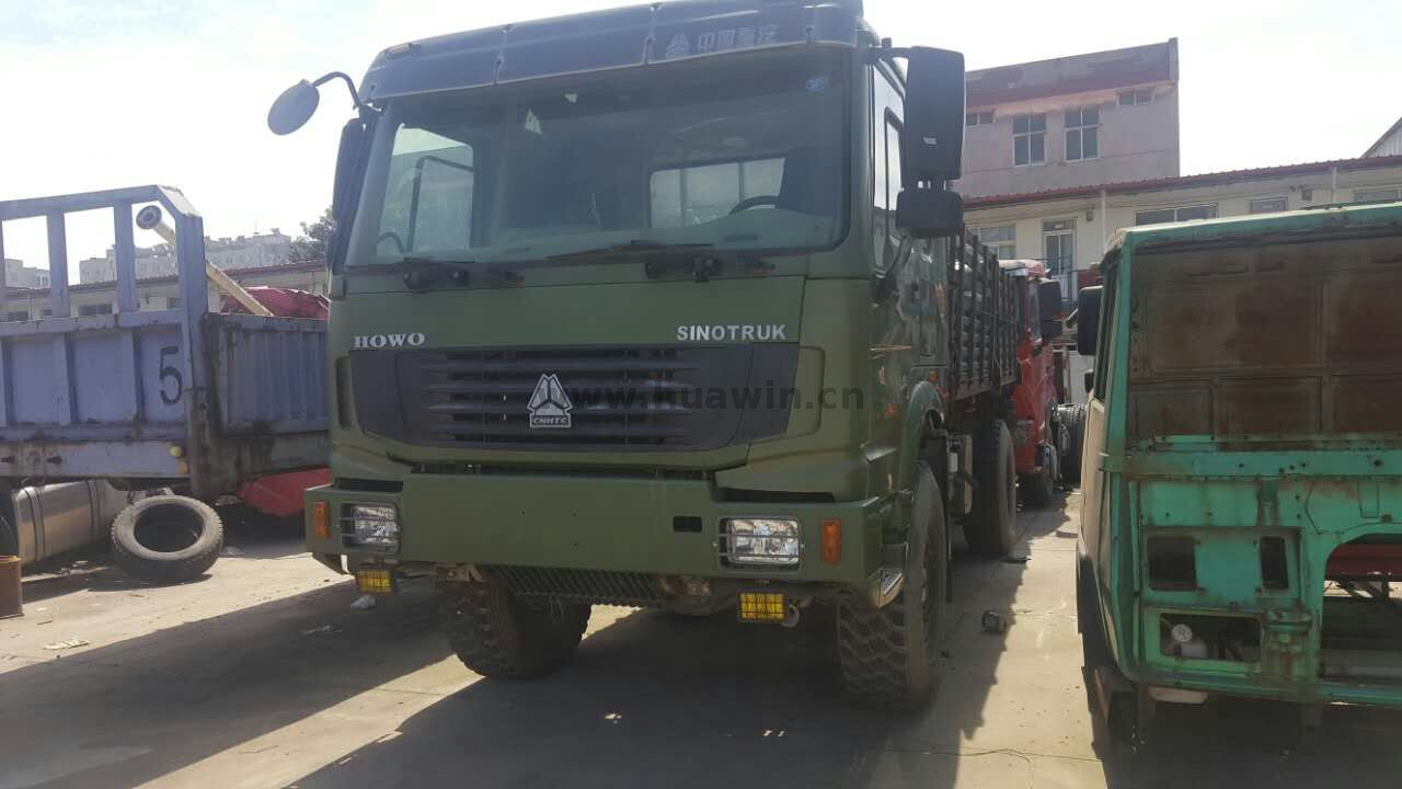 Caminhão de carga AWD com tração integral SINOTRUK HOWO 6x6