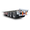 Sinotruk 3 eixos 40FT semi-reboque plano com Jost King Pin