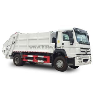 SINOTRUK HOWO 4X2 Caminhão compacto de lixo pesado -12cbm