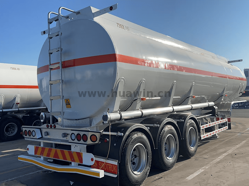 46CBM Fuel Tanker semi-reboque-3