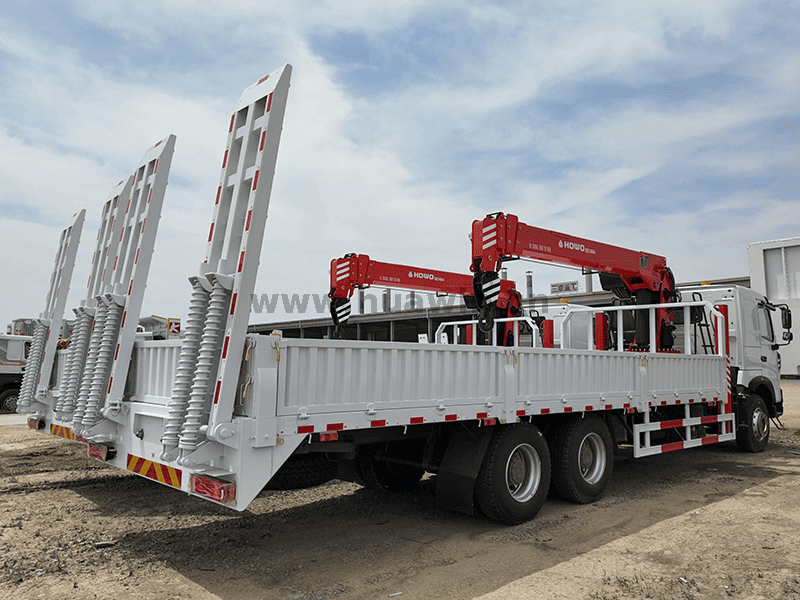 SINOTRUK HOWO CRANE MOUNTADO DE CRANE-7
