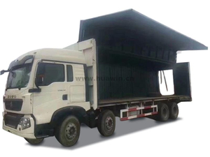 SINOTRUK T5G 8X4 ASSE VAN ABRIL VAN TRIMENTO ABERTO