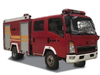 Cummins Engine 3 CBM Water e 1 CBM de controle de incêndio de espuma