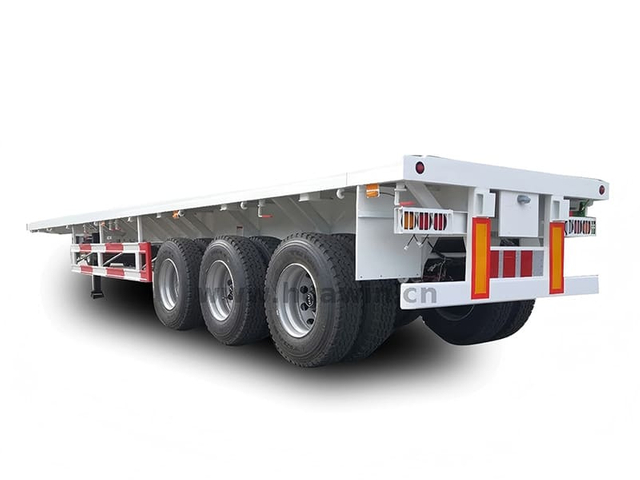 Trailer de contêiner de caminhão de caminhão de carga de 4 eixos de 4 eixos à venda