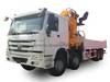 SINOTRUK HOWO 8X4 CRANE CURCHO - 16TON XCMG KNULKE BOOM