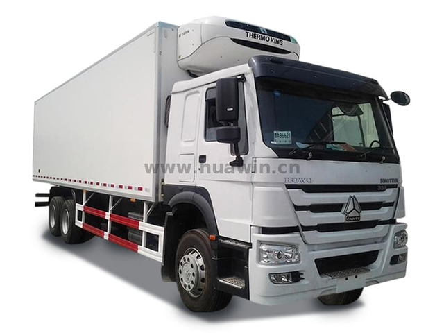 Caminhão Reefer Sinotruk Howo 6x4 30ton Refrigerator