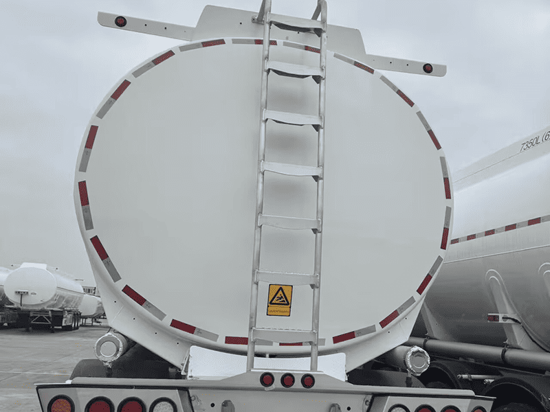 SINOTRUK CIMC 3 eixos 46CBM tanque de combust&iacute;vel de liga de alum&iacute;nio semi-reboque-new-5