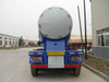 3 eixos de silo de silo semitrailer 