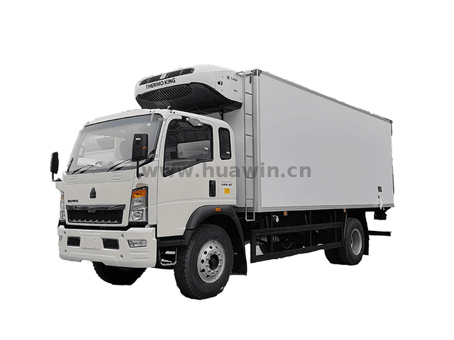 Caminhão refrigerado de Howo Unidade King 4x2-Fold