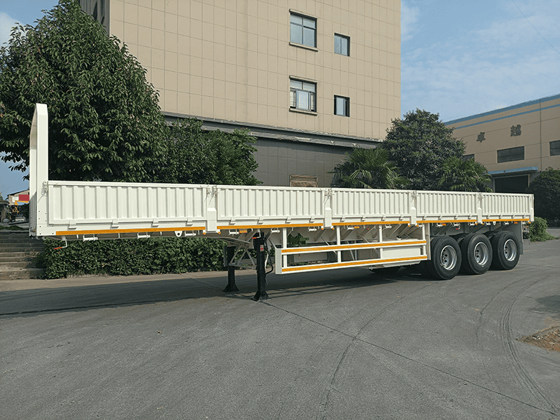 3 eixos de 40 pés de parede lateral semi trailer-3