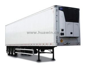 3 eixos semi -trailer refrigerado de 40 pés