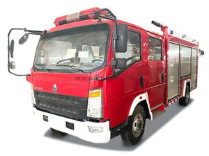 Sinotruk Howo High Pressure Water and Foam Fire Fighting Truck