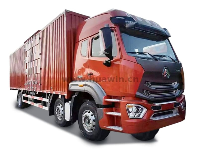 Sinotruk E7 6x4 Van Cargo Caminhão 