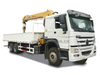 SINOTRUK HOWO 6X4 CRANE CURCH - 10TON XCMG BOOM TELESCOPAL